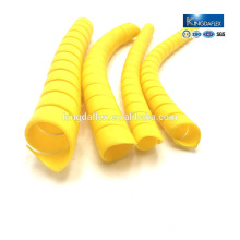 protector de manguera hidráulico de plástico flexible resistente a la abrasión